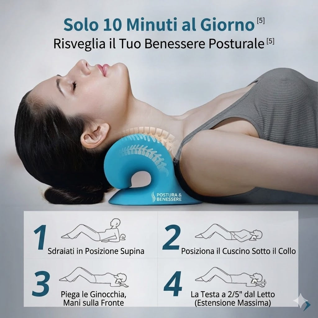 Cuscino Trazione Cervicale - Sollievo Immediato!